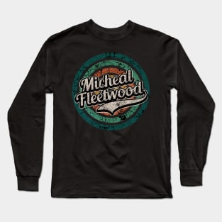 Micheal Fleetwood // Retro Circle Crack Vintage Long Sleeve T-Shirt